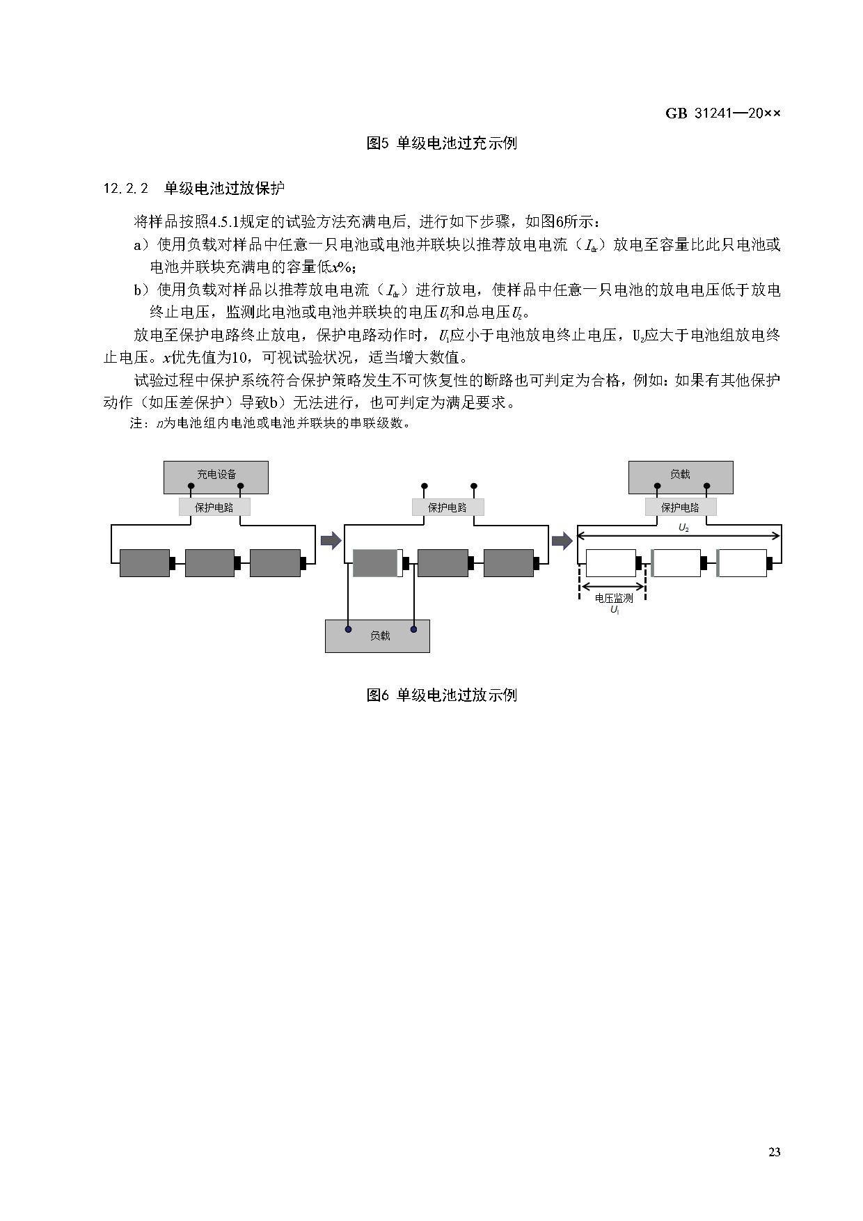 《便携式电子产品用锂离子电池和电池组 安全技术规范》等7项强制性国家标准（报批稿）征求意见