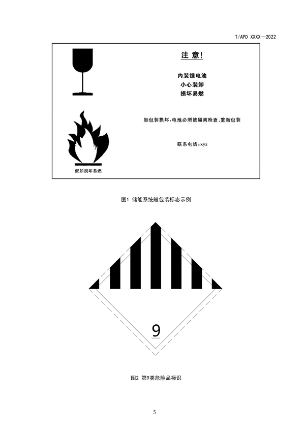 团体标准《电化学储能系统舱大件运输特殊要求（征求意见稿）》征求意见