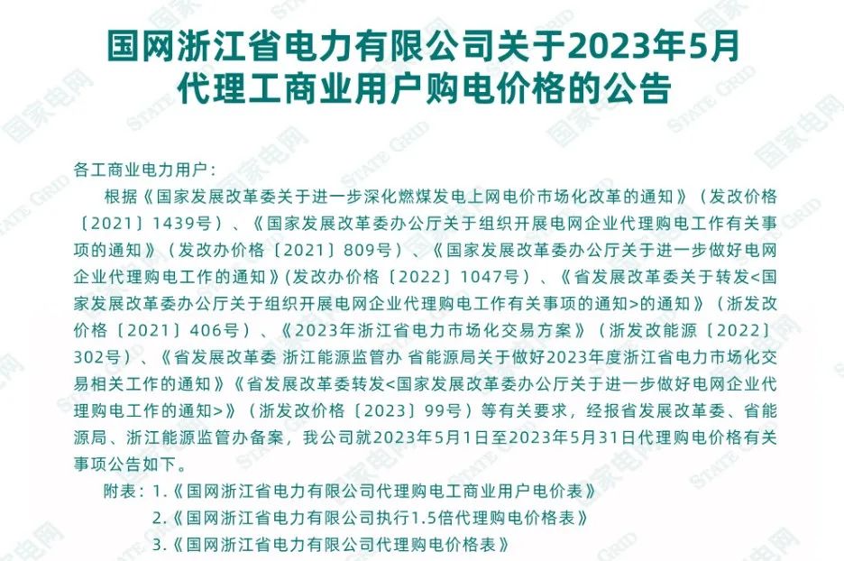 海南最大1.35元/kWh！2023年5月全国峰谷电价公布！