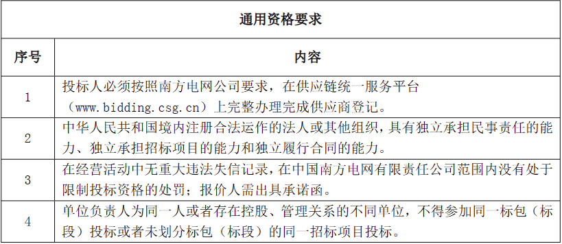 储能招标丨南网通航公司2023年可换电储能应急发电系统租赁服务招标