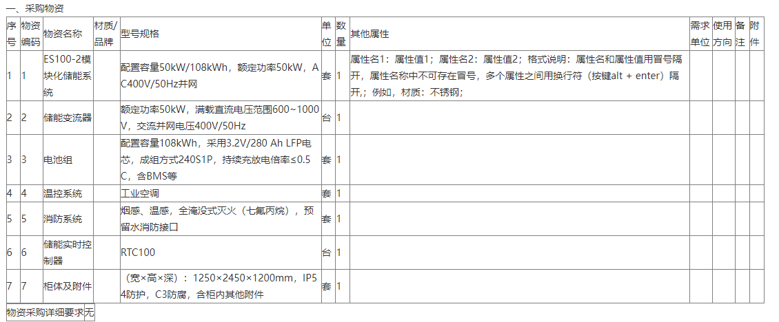 储能招标丨多个采购！平山项目公司杜集法院采购光伏储能项目招标公告