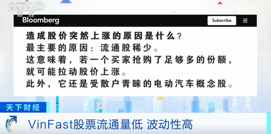 股价暴跌近70%！越南电动汽车制造商VinFast引关注